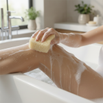 ESPONJA EXFOLIANTE DE CUERPO – DERMAPRO - Imagen 4